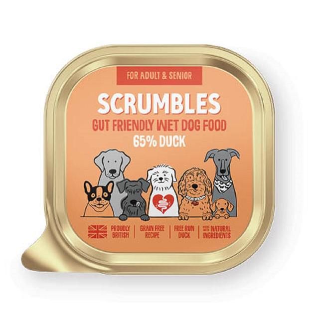 Scrumbles Grain Free Wet Dog Food Duck 150g