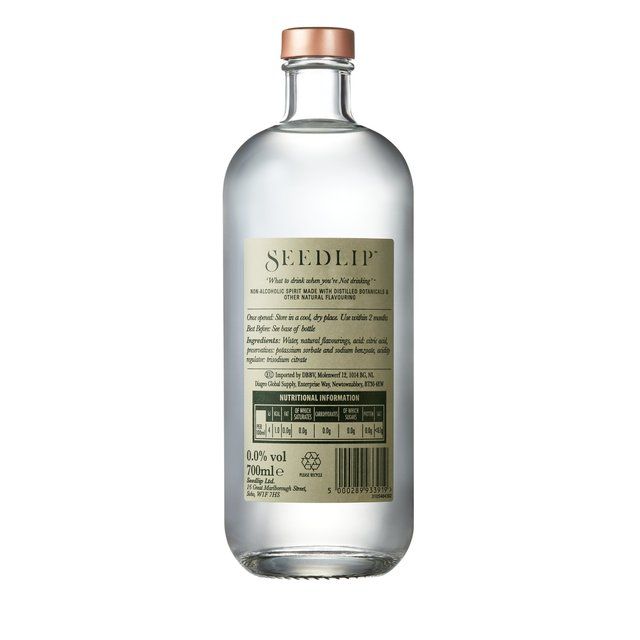 Seedlip Grove 42 Non-Alcoholic Spirit 70cl