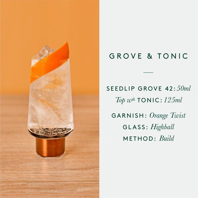 Seedlip Grove 42 Non-Alcoholic Spirit 70cl