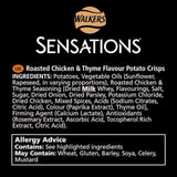Sensations Roasted Chicken & Thyme Sharing Bag Crisps   150g