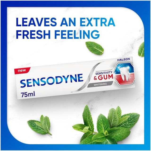 Sensodyne Sensitive Sensitivity & Gum Whitening Toothpaste   75ml