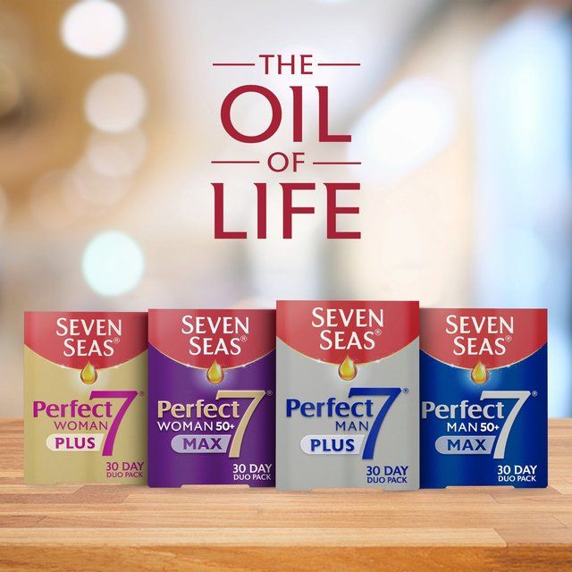 Seven Seas Perfect7 Man Plus Multivitamins & Omega-3 30 Day Duo Pack   30 per pack