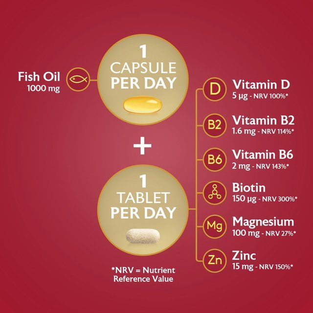 Seven Seas Perfect7 Woman Plus Multivitamins & Omega-3 30 Day Duo Pack   30 per pack