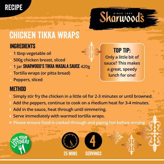 Sharwood's Tikka Masala Sauce 420g