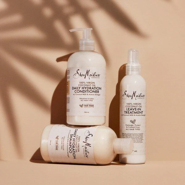 Shea Moisture 100% Virgin Coconut Oil Shampoo 384ml