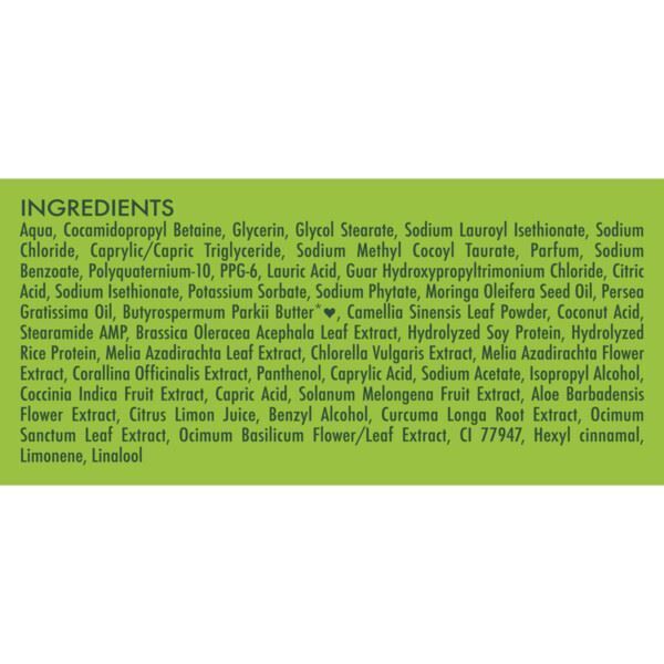 Shea Moisture Moringa & Avocado Power Greens Shampoo 384ml