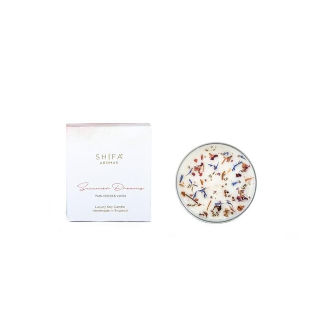 Shifa Aromas Soy Candle Plum Orchid & Vanilla