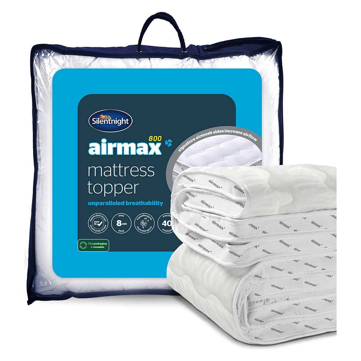 Silentnight Airmax Mattress Topper 8cm King