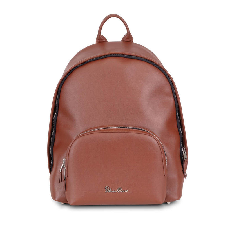 Silver Cross vegan leather rucksack tan, UK version