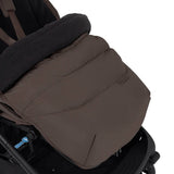 Silver Cross Nia Footmuff chocolate baby stroller accessory, UK version