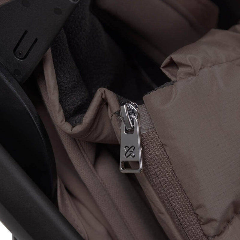 Silver Cross Nia Footmuff chocolate baby stroller accessory, UK version