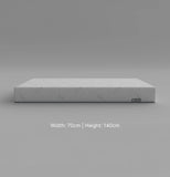 Silver Cross TrueFit Eco Fibre cot bed mattress 140x70cm - British product