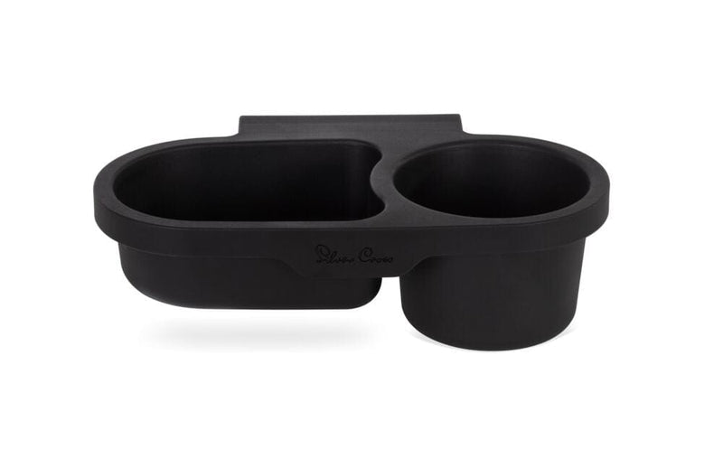 Silver Cross snack tray with grey silicone beaker - British product