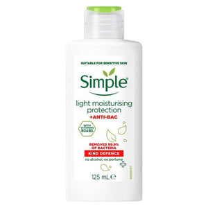 Simple Antibac Moisturiser 125ml