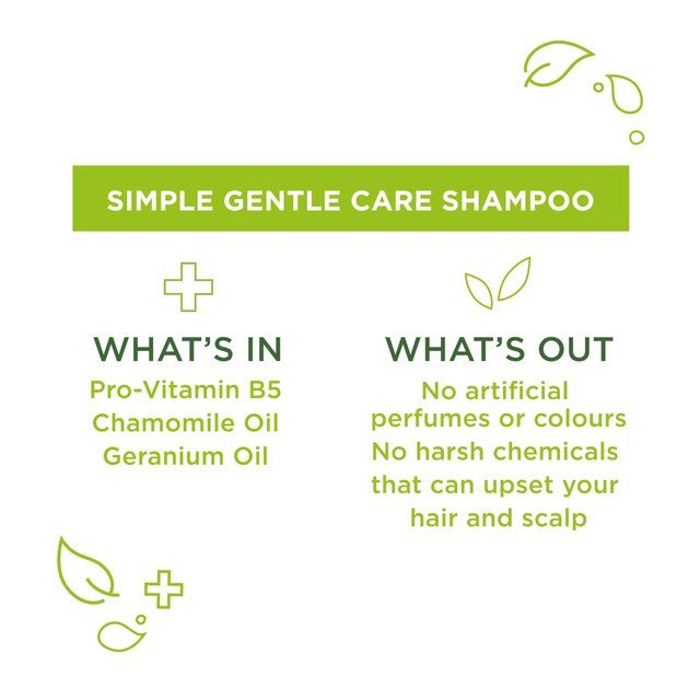 Simple Kind to Hair Gentle Care Shampoo 200ml