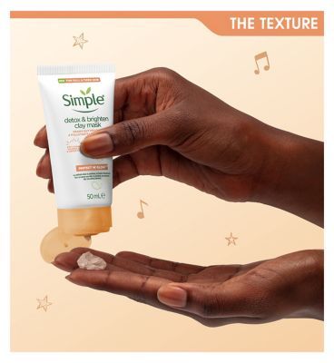 Simple Protect 'N' Glow Detox & Brighten Clay Mask 50ML