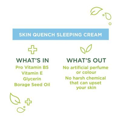 Simple Water Boost Moisturiser Skin Quench Sleeping Cream 50ml