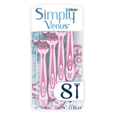 Simply Venus Disposable Razors x8