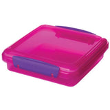 Sistema Sandwich Boxes Assorted Colours 3 per pack