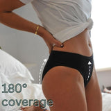 &SISTERS by Mooncup Nudie Organic Cotton Period Pants Black Size S/M