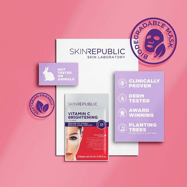 Skin Republic Biodegradable Brightening Under Eye Patch