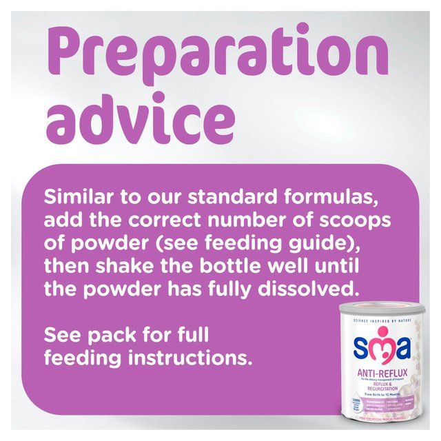 SMA Anti-Reflux Milk Powder From Birth   800g