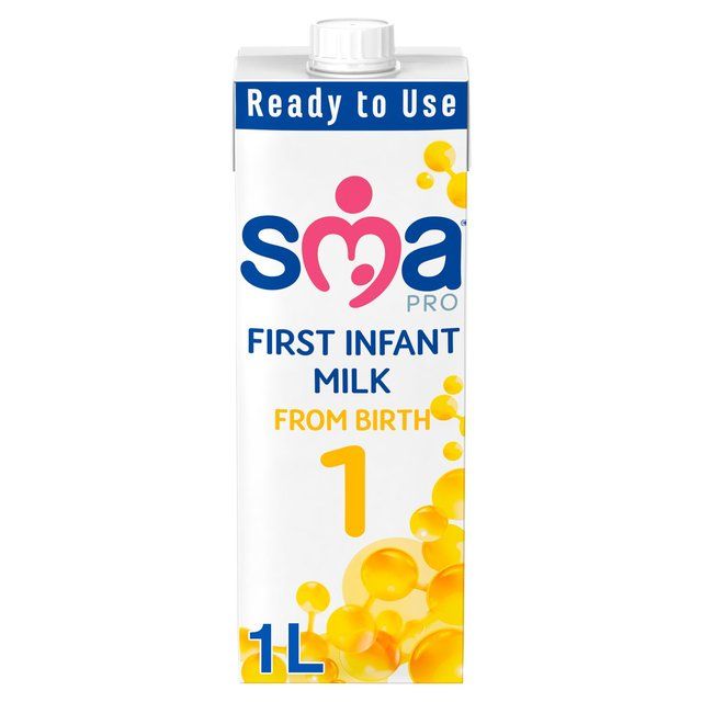 SMA Pro 1 First Infant Milk Ready to Use From Birth   1L