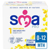 SMA PRO First Infant Milk From Birth Starter Pack 6 x 70ml