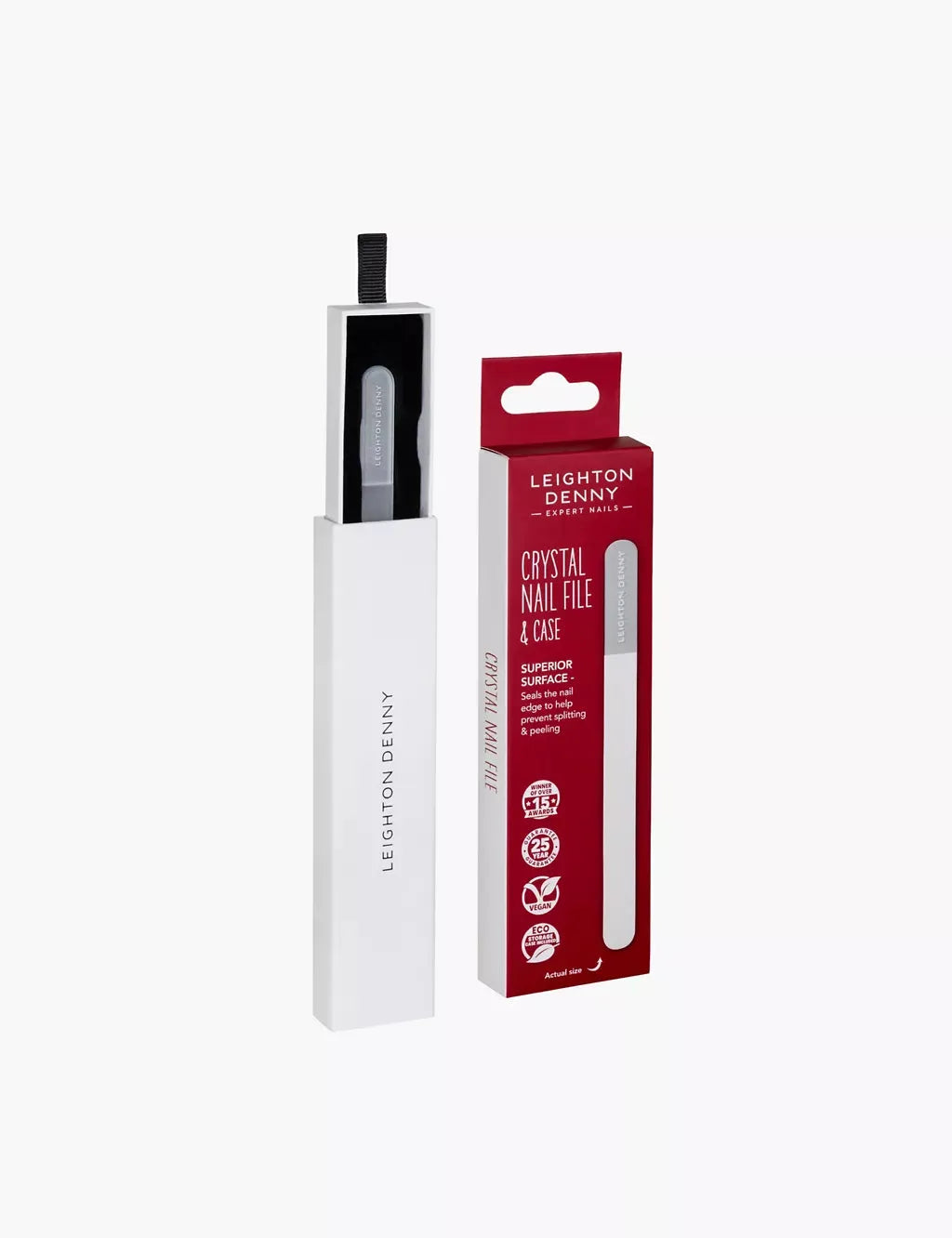 Small Crystal Nail File (135mm) & Case