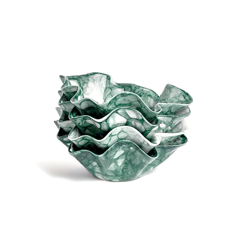 DB Ceramic teal flow bowl small porcelain (British brand)