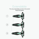 smarTrike Xtend Plus ride-on scooter green - British product