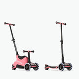 smarTrike Xtend ride on scooter salmon, UK version