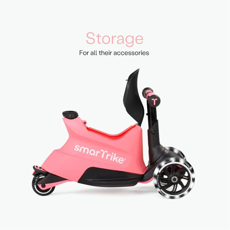 smarTrike Xtend ride on scooter salmon, UK version
