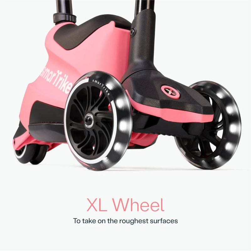 smarTrike Xtend ride on scooter salmon, UK version