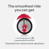 smarTrike Swing DLX toddler trike in red, UK version