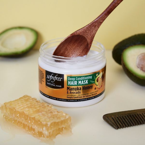 SNF Naturals Deep Cond Hair Mask W/Manuka Honey & Avocado