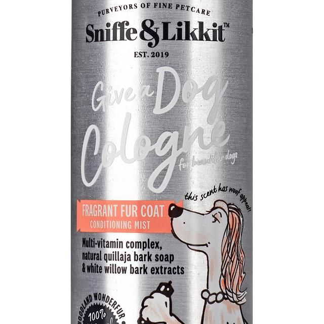 Sniffe & Likkit Give A Dog Cologne Fragrant Fur Coat Conditioning Mist 125ml