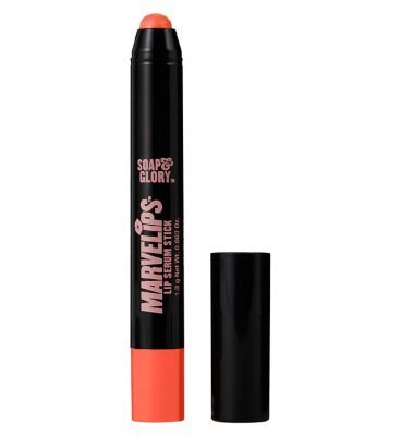 Soap & Glory Marvelips Lip Serum Stick peach ball
