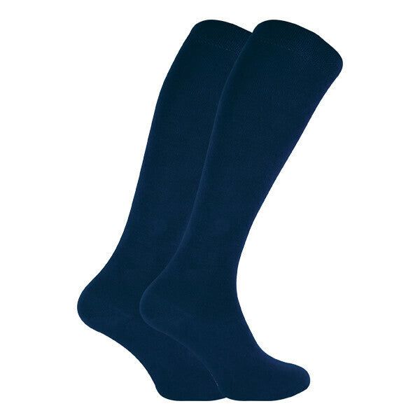 Sock Snob 2 Pairs Ladies Knee High Bamboo Socks 4-7 UK