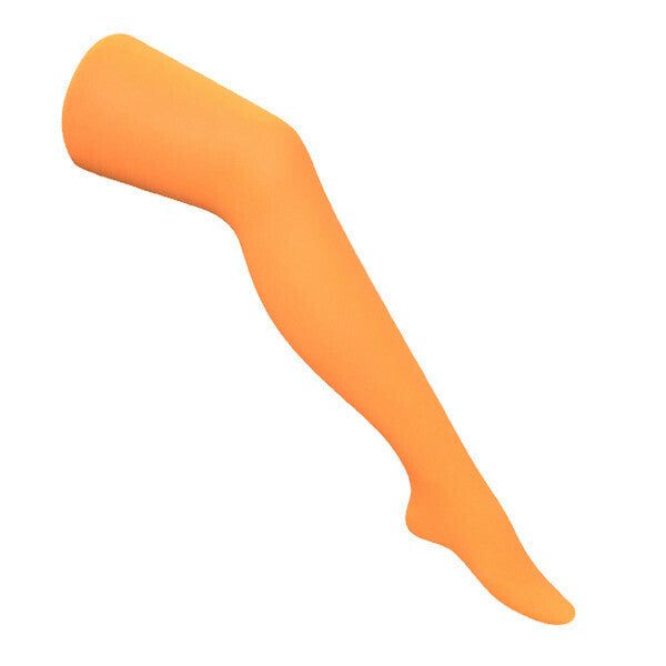 Sock Snob Ladies 40 Denier Novelty Colourful Neon Tights Neon Orange