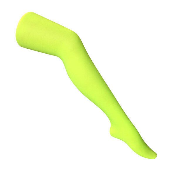 Sock Snob Ladies 40 Denier Novelty Colourful Neon Tights Neon Yellow