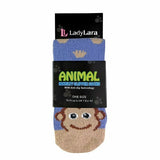 Sock Snob Ladies Slipper Socks with Animal Designs 4-8 UK