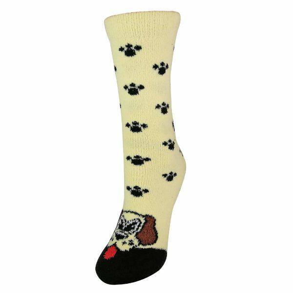 Sock Snob Ladies Slipper Socks with Animal Designs 4-8 UK Dog