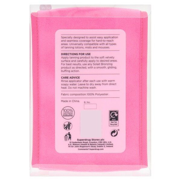 Solait Self Tan Back Applicator Mitt