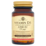 Solgar Vitamin D3 Vegetable Capsules 2200IU 50 per pack
