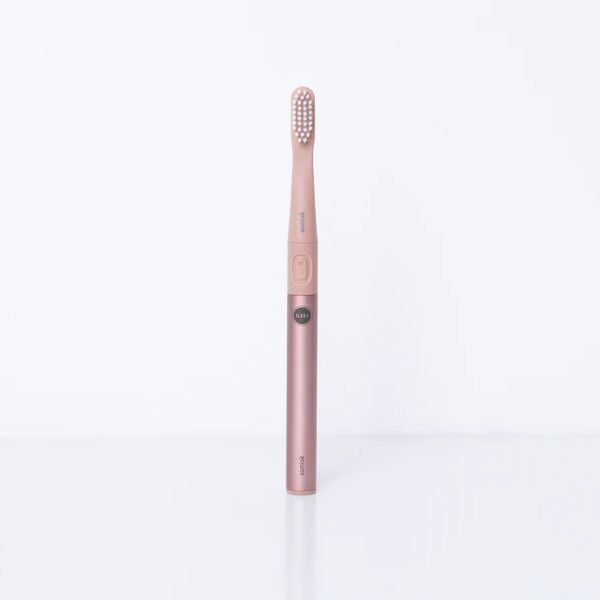 Sonisk Sleek Battery Toothbrush - Matte Black Rose Gold
