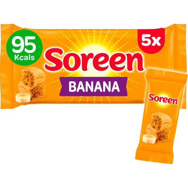 Soreen 5 Individual Banana Lunchbox Loaves 5 x 30g