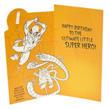 Spider Man 4th Birthday Card