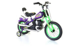 Spike Chopper 14 inch Wheel Size Kids Beginner Bike - Green