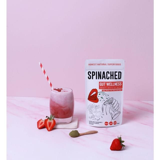 Spinached Organic Gut Wellness Probiotic Growth & Digestion supplement   200g